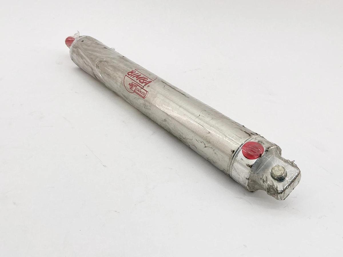New Bimba D-83405-A Pneumatic Cylinder Stainless Steel