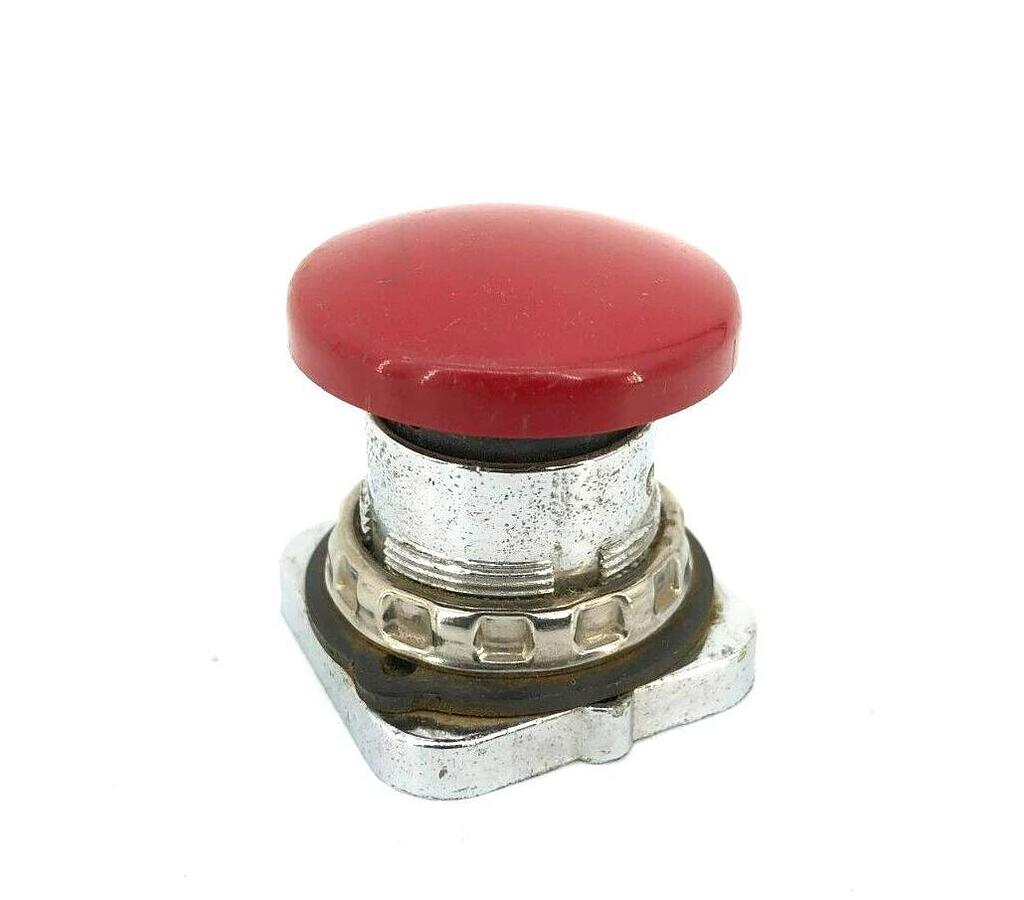 New Square D 9001KR5R Ser. F Mushroom Red Push Button Operator 2-1/4"