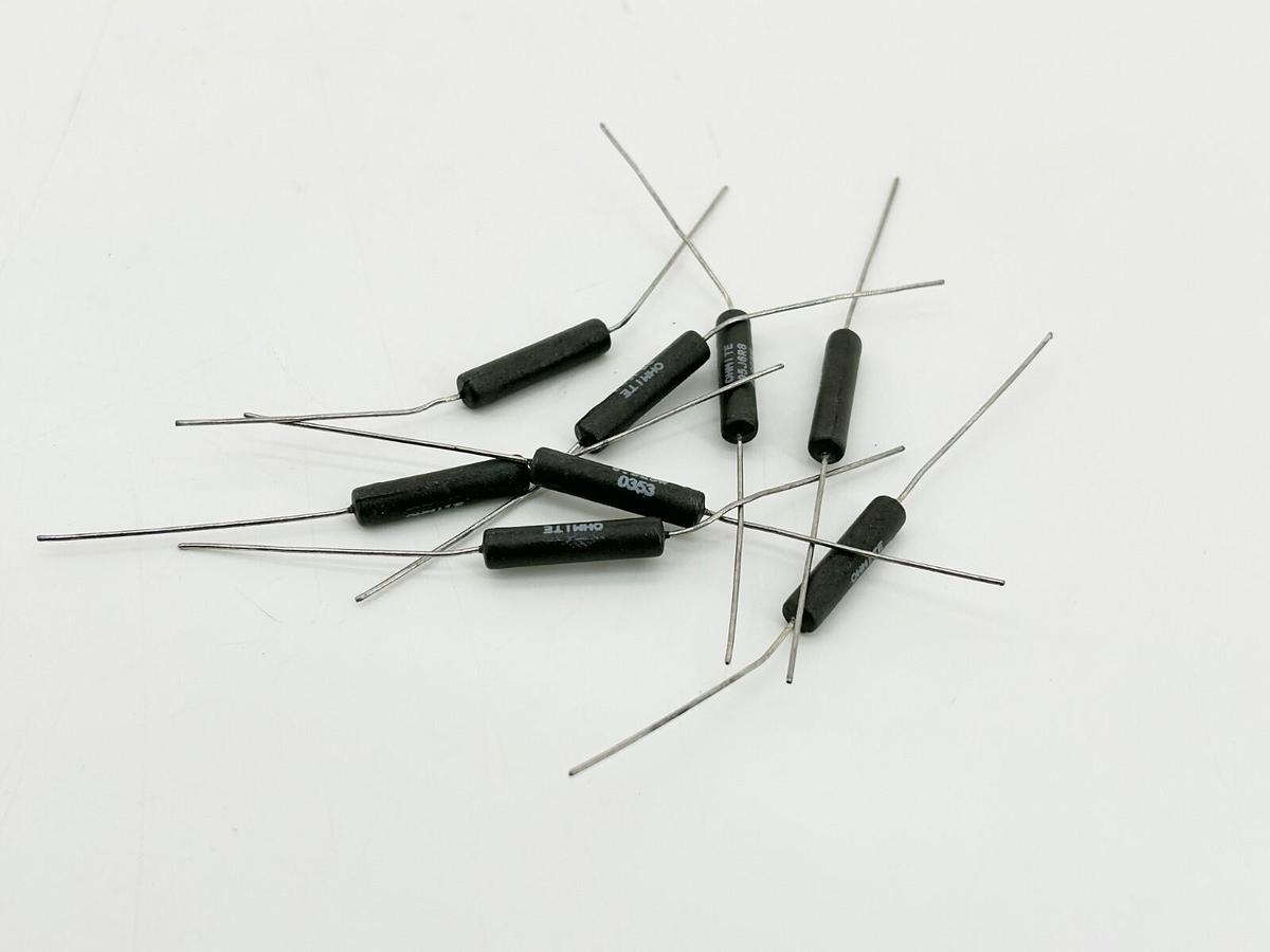 New Lot of 8 Ohmite 95J6R8 Resistor 5W 6.8OHMS VIT Mold 5%