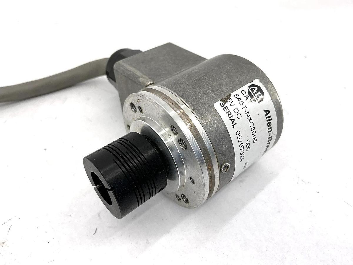 Used Allen Bradley 845T-NXC8006 Ser B Encoder Incremental 5VDC