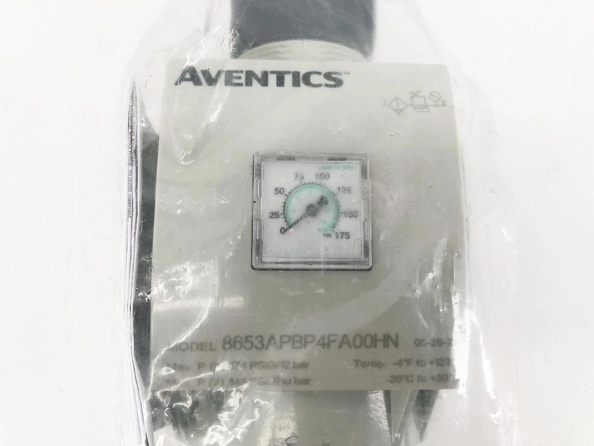 New Aventics 8653APBP4FA00HN Particulate Filter 5 Micron 1/2" NPTF 174psig