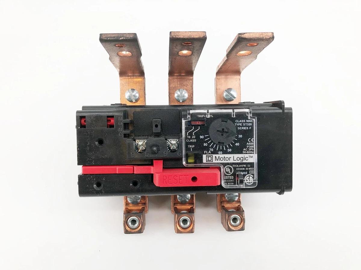 New Square D 9065ST320 MotorLogic Overload Relay 30-90A Starter Mounting Ser. F