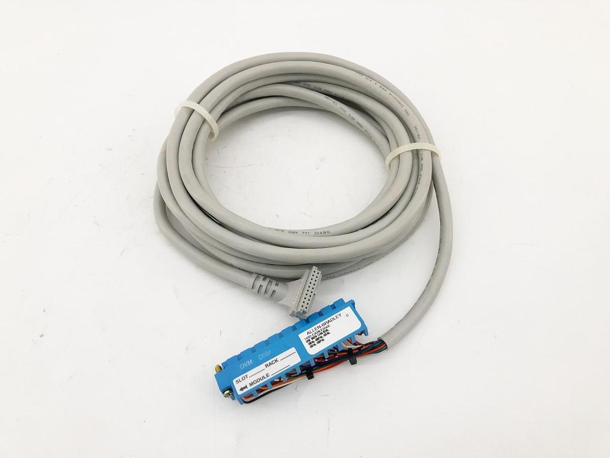 New Allen-Bradley 1492-CABLE050E Ser. C Pre-Wired Cable 5m - No Box