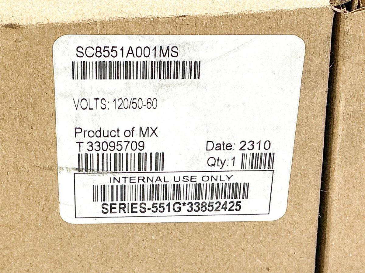 New Asco SC8551A001MS Solenoid Valve 120V 30-150PSI 2.5W