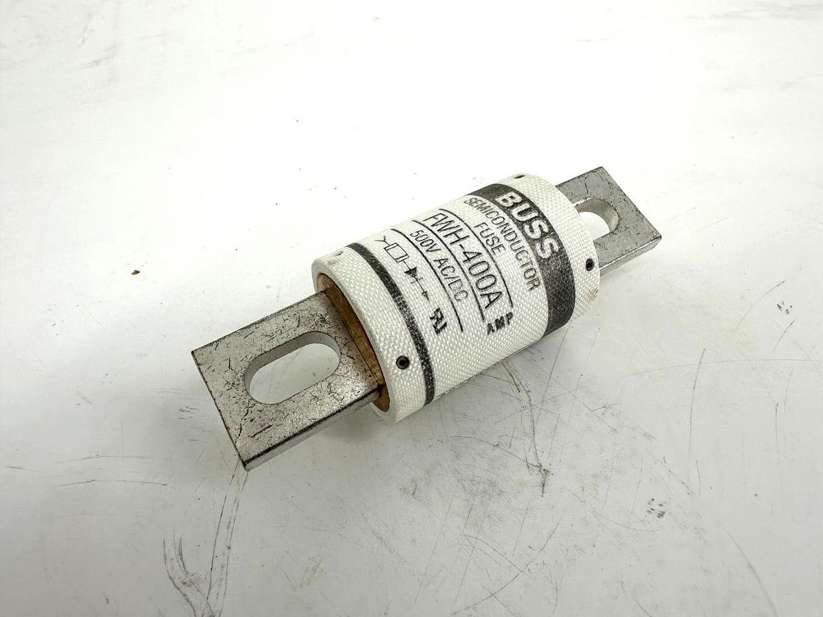 New Bussmann FWH-400A Semiconductor Fuse 400A 500V