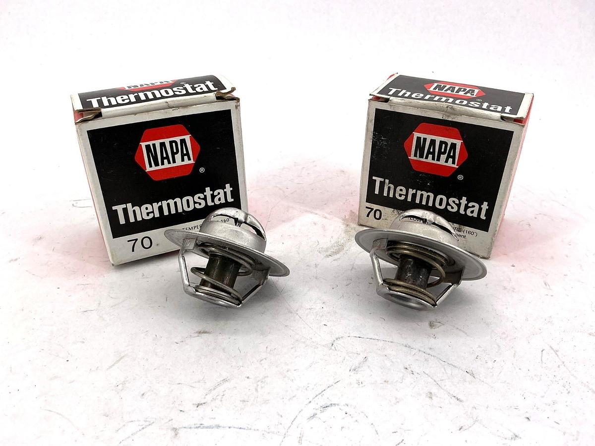 Lot of 2 New Napa Thermostat Low Temperature 160°