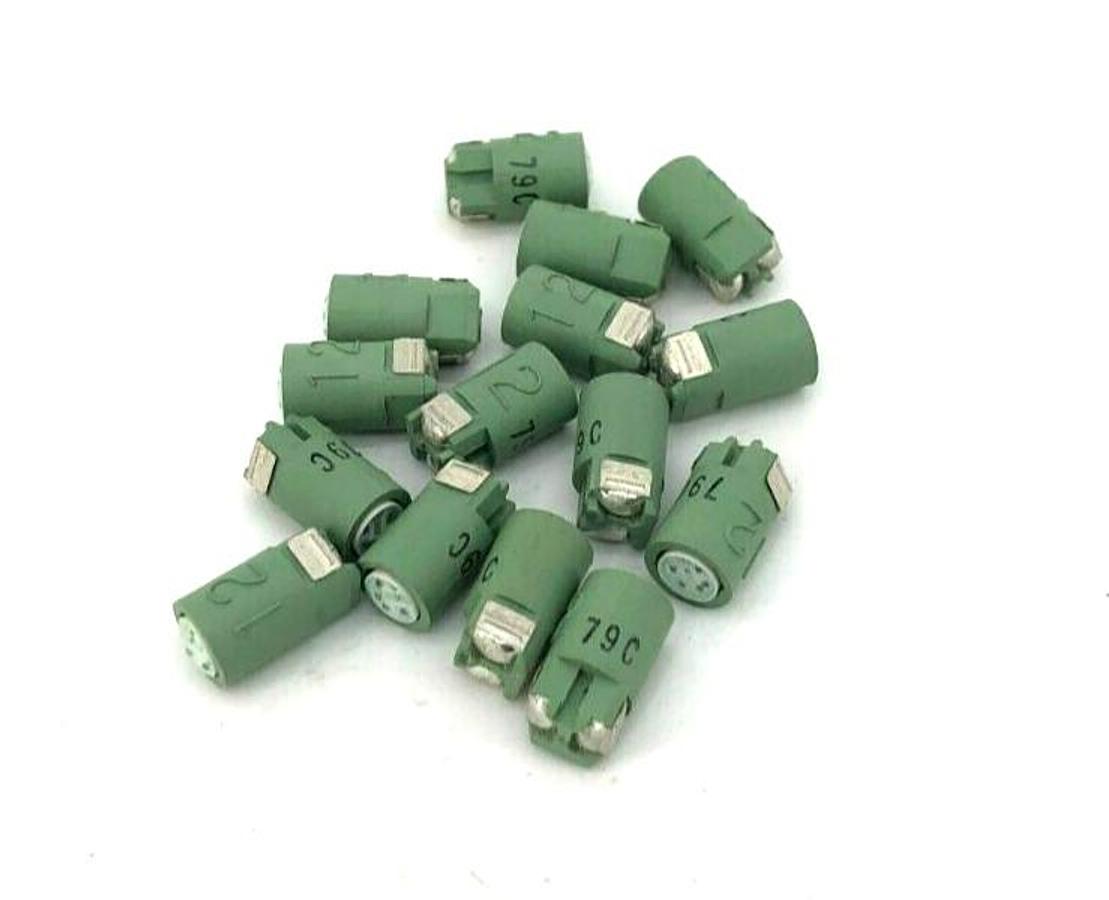 Lot of 15 New IDEC LATD-1JW White LED Bulbs 12VAC/DC A6 16mm Unibody