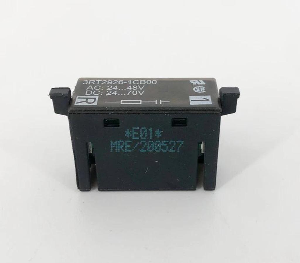 Lot of 2 New Siemens 3RT2926-1CB00 Surge Suppressors 24-48 VAC 24-70 VDC