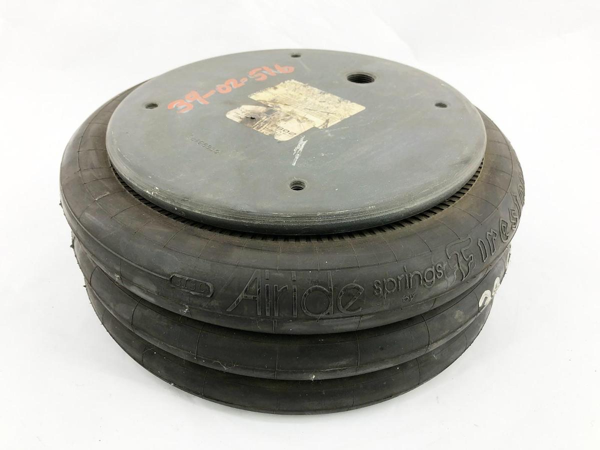 Used Firestone W01-358-7802 Air Spring Triple Conv. 3/4NPT 313C 4X3/8BN - No Box