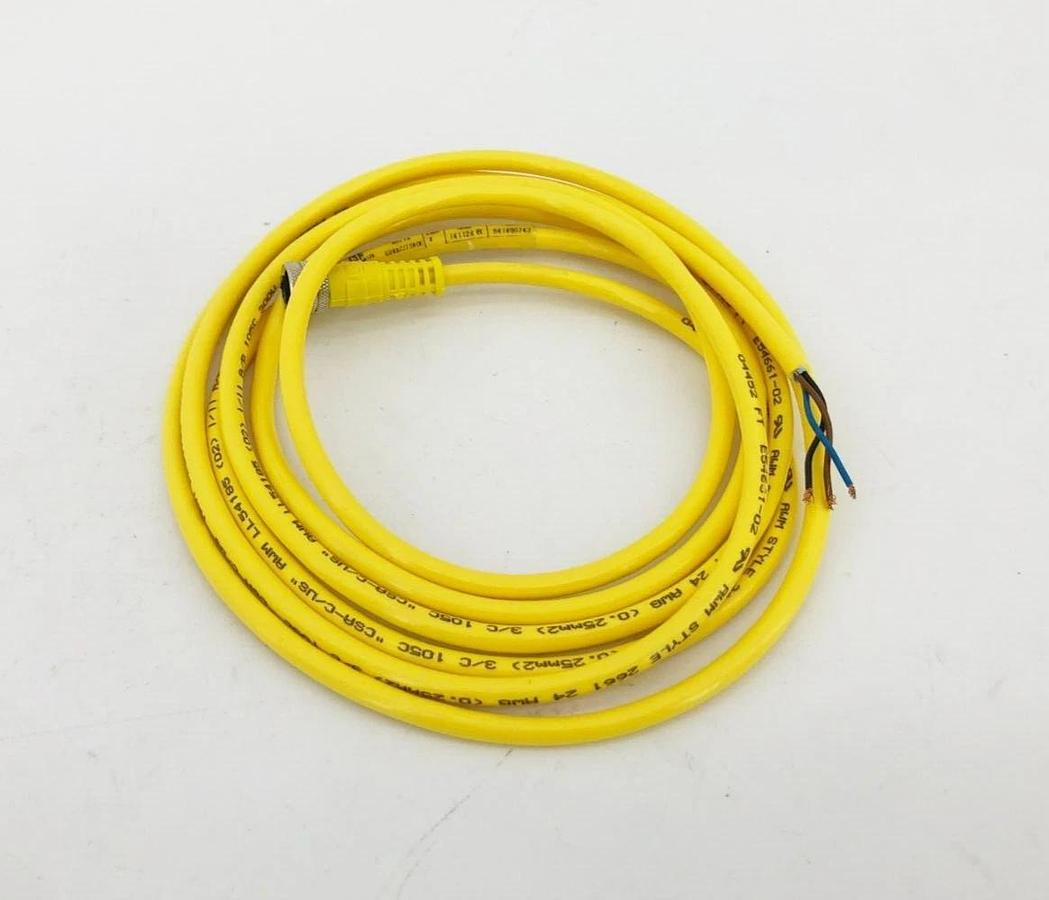 New Brad Connectivity 1200860102 Female Straight Connector 3-Pin 2M #24/3 AWG