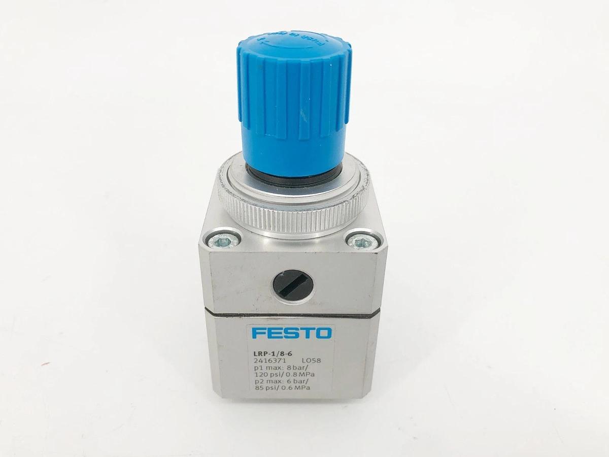 New Festo LRP-1/8-6 Precision Pressure Regulator 8 bar 2416371 - No Box