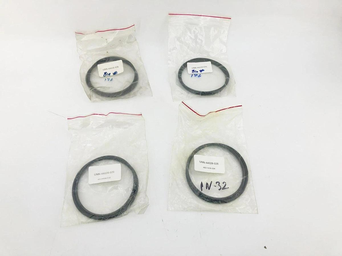 Lot of 4 New Buhler UNN-44028-026 O-Rings