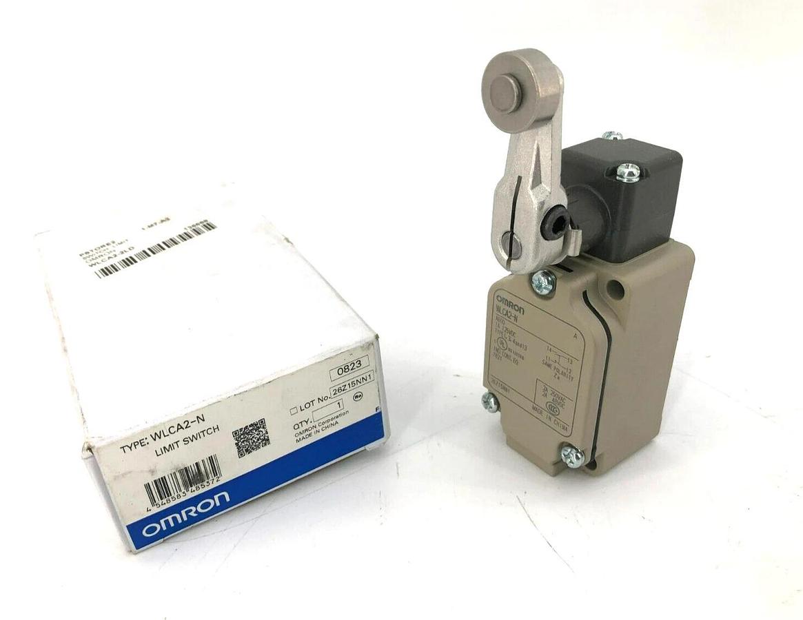 New Omron WLCA2-N Limit Switch 250VAC 48VDC 2A