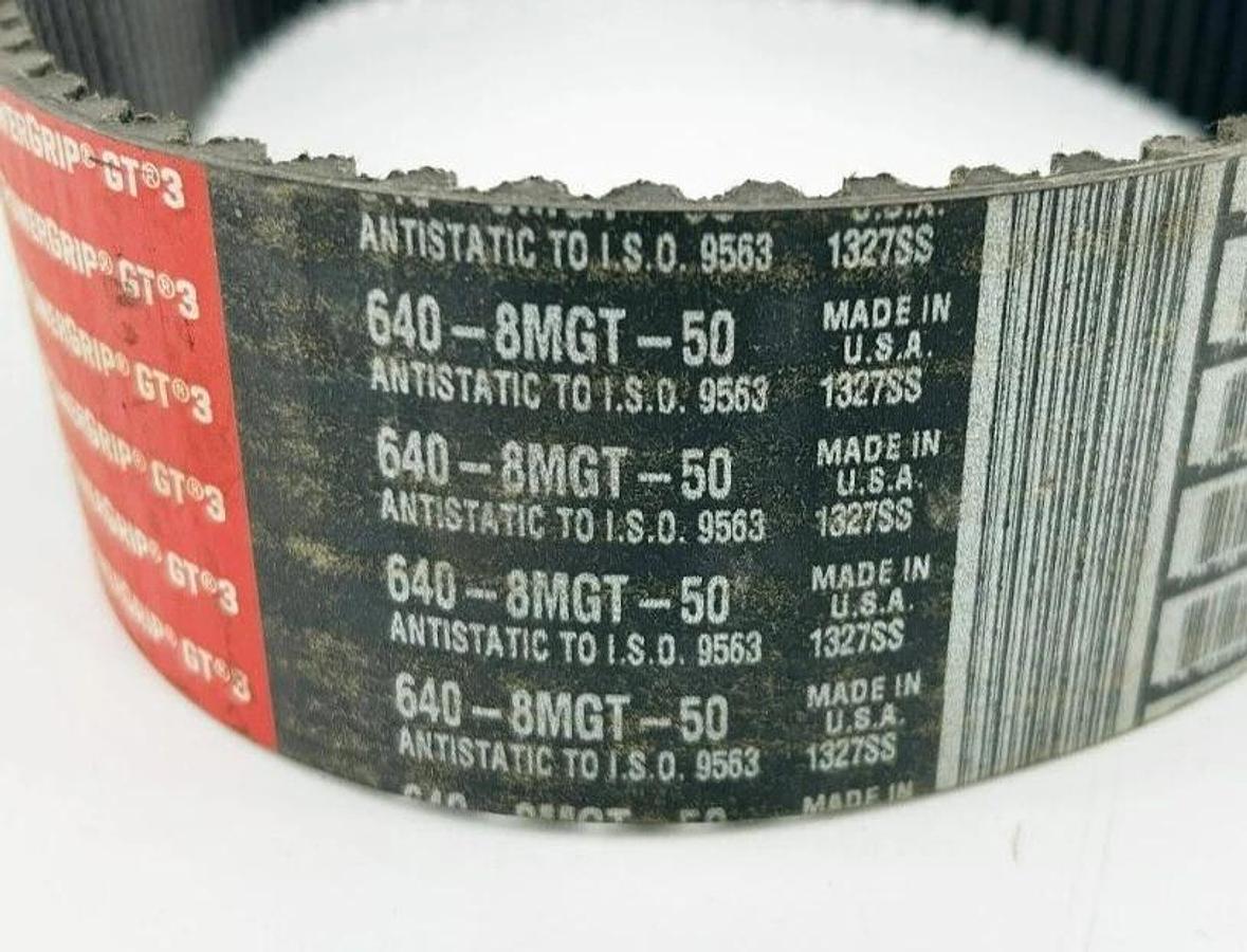 New Gates 640-8MGT-50 Timing Belt, 500mm Width, 640mm Length