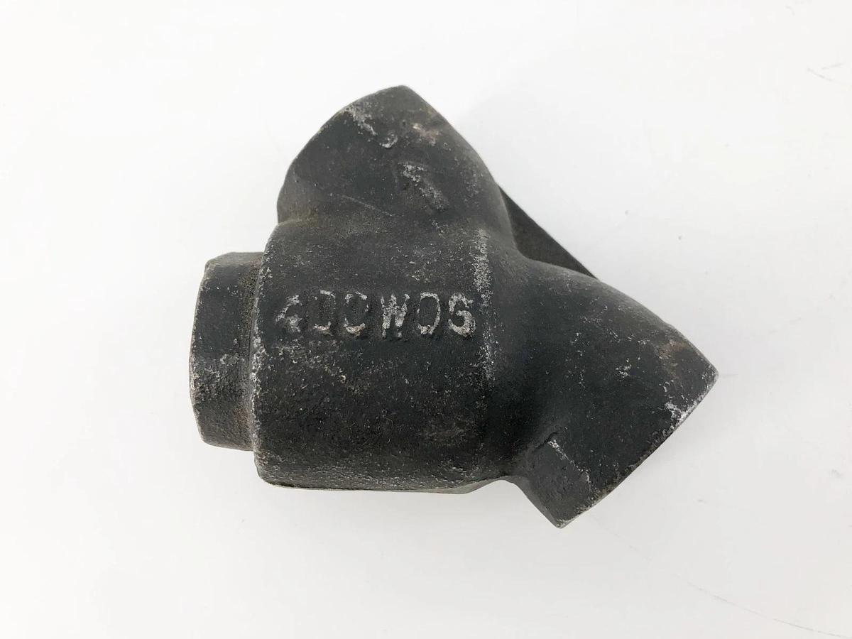 Lot of 2 Watts 3/4" 400 WOG Y-Strainers