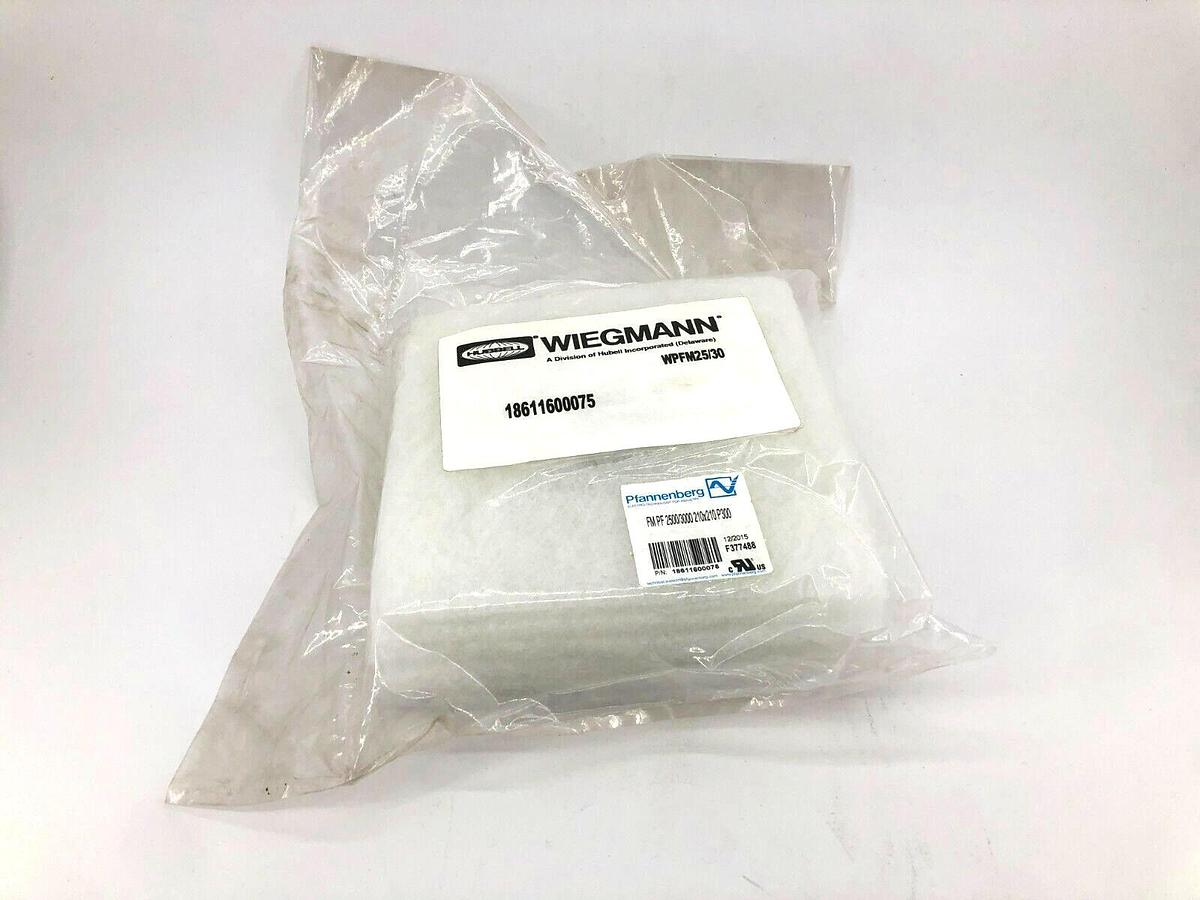 Lot of 5 New Hubbell WPFM25/30 Filters Pfannenberg 18611600075