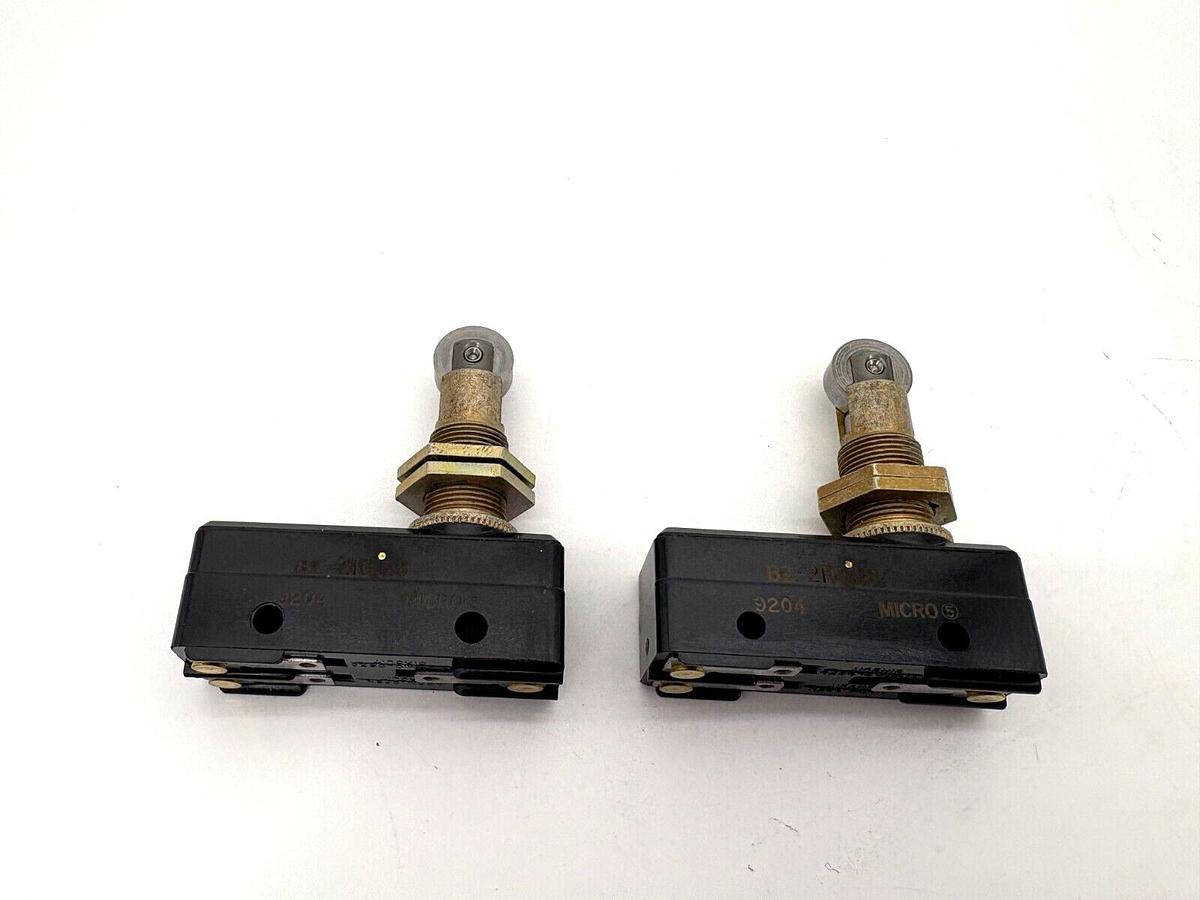 Lot of 2 New Honeywell Microswitch BZ-2RQ18 Basic Limit Switches