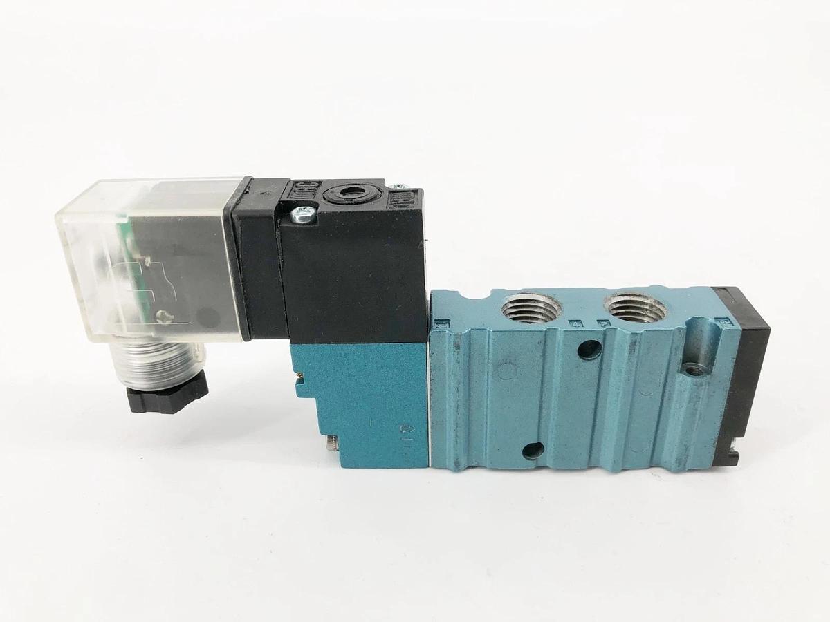New MAC Valves 411A-B0A-DM-DDDJ-1JD Solenoid Valve 24VDC 7.3W 2-120psi