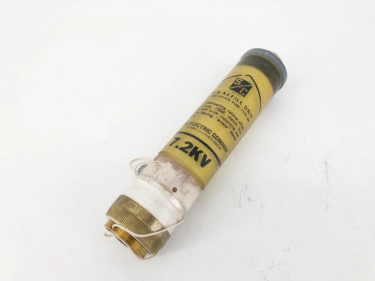 New S&C Electric 131400R4 SM-5 Fast Acting Fuse Refill 250A 7200V - No Box