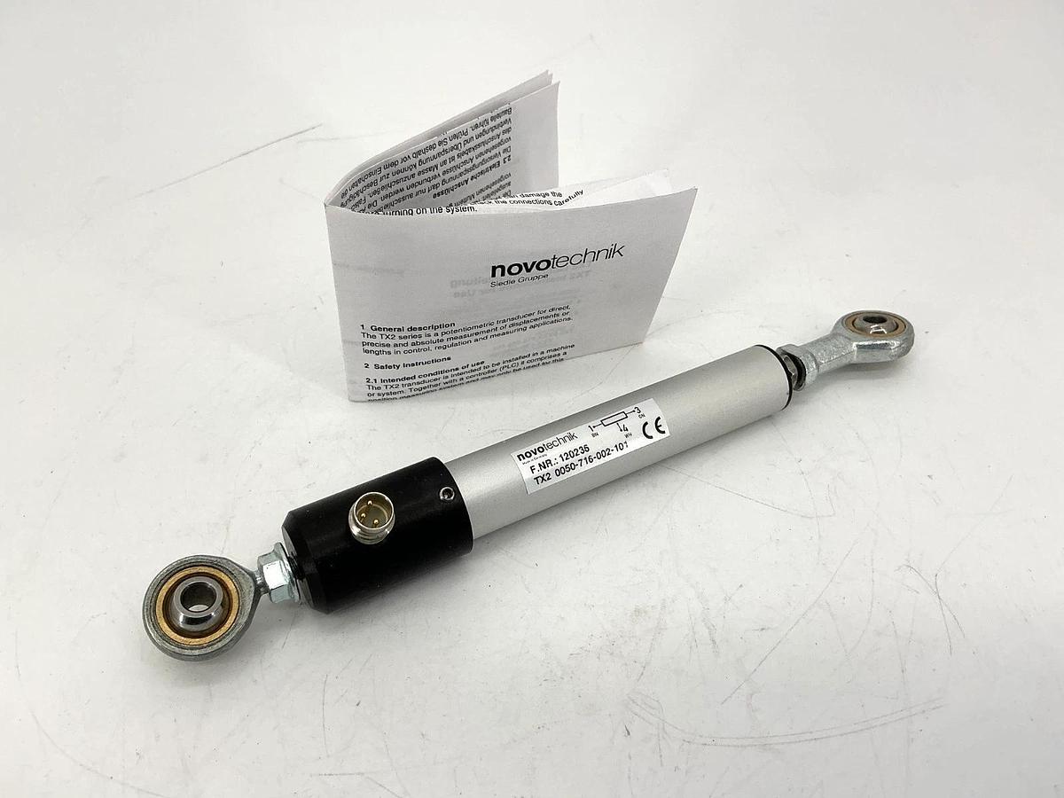 New Novotechnik TX2-0050-716-002-101 Potentiometric Transducer 120236 - No Box