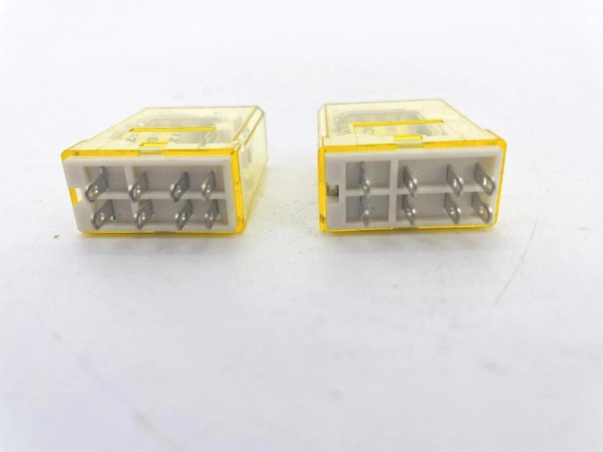 Used Lot of 2 New IDEC RY2S-L Relay DC 24V