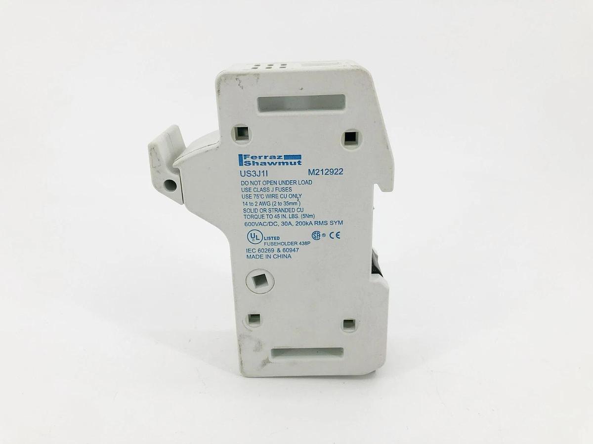New Ferraz Shawmut US3J1I Fuse Holder W/ Indicator 30A 600V 1 Pole