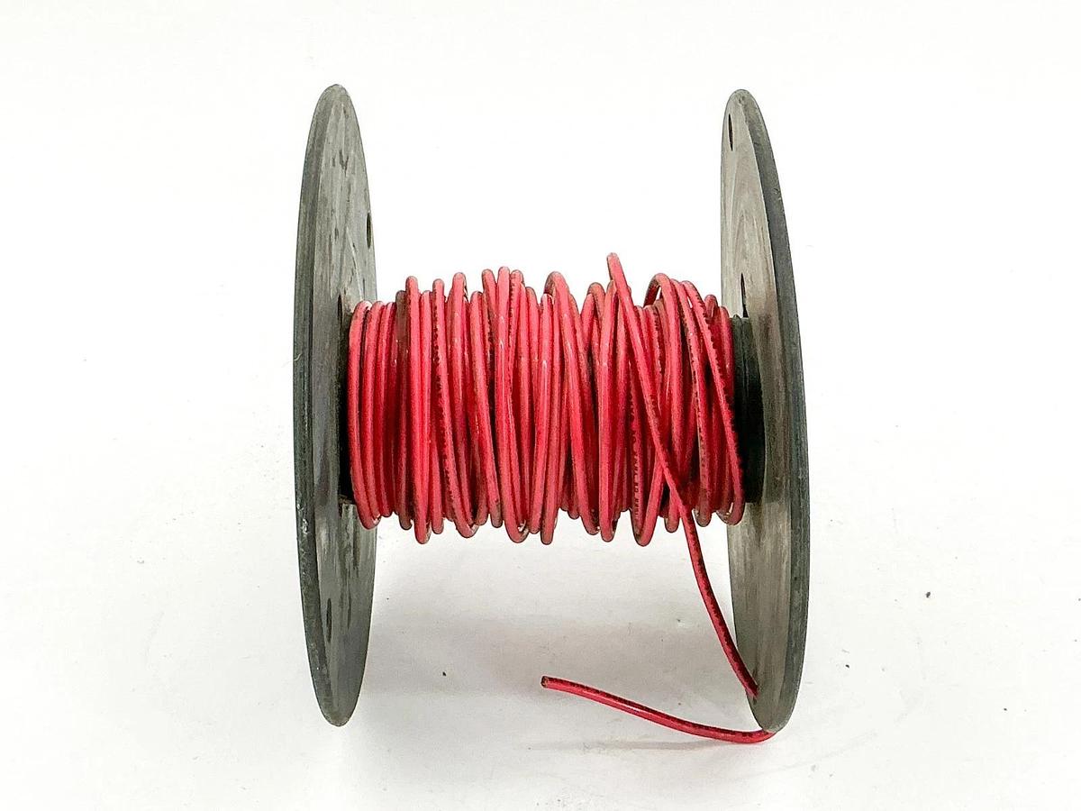 New Triangle Wire E-13488 12AWG SOL. THHN OR THWN OR AWM Wire 600V Red 15+Ft