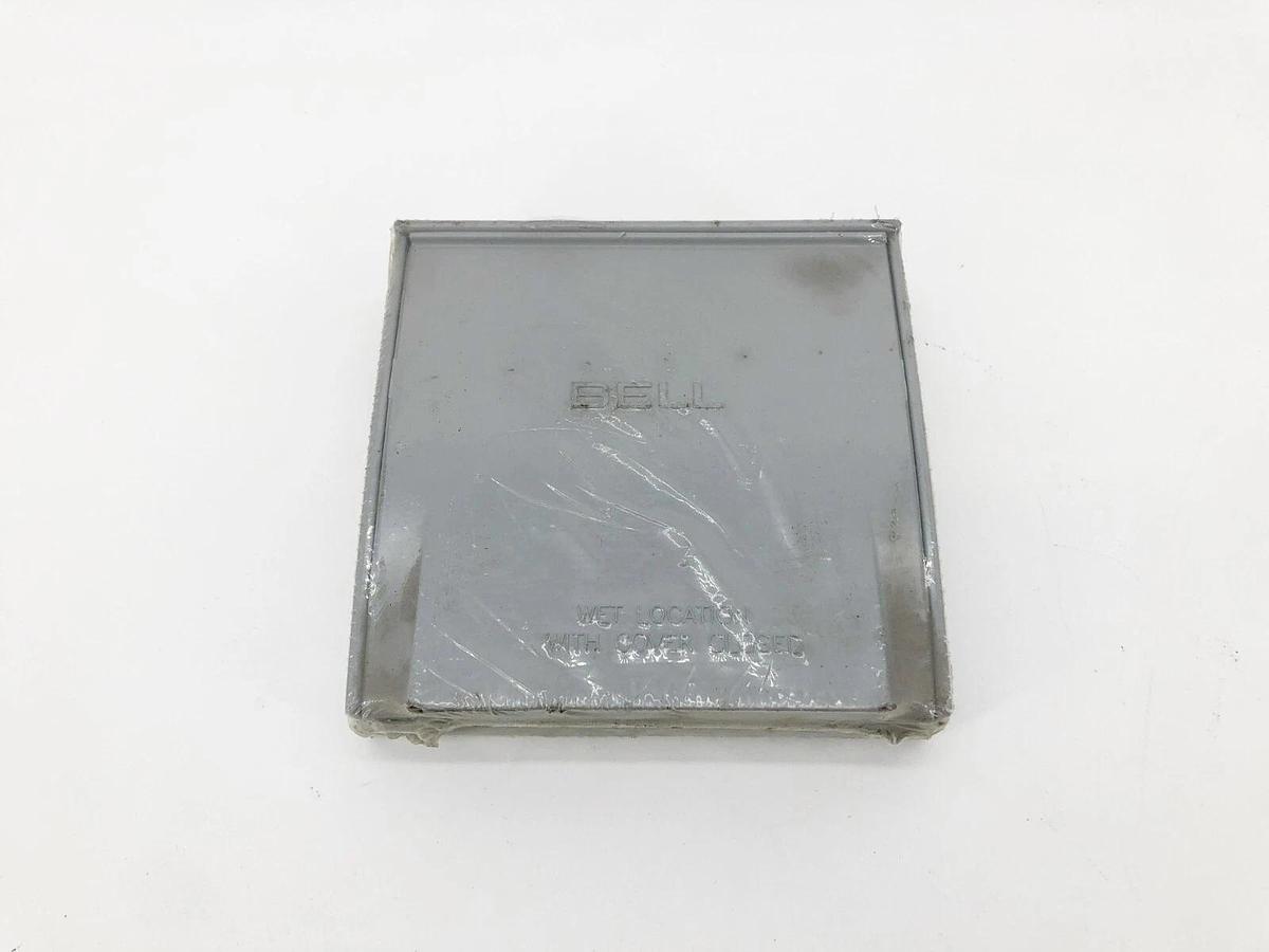 New Hubbell 5045-0 2-Gang Weatherproof Outlet Box Cover