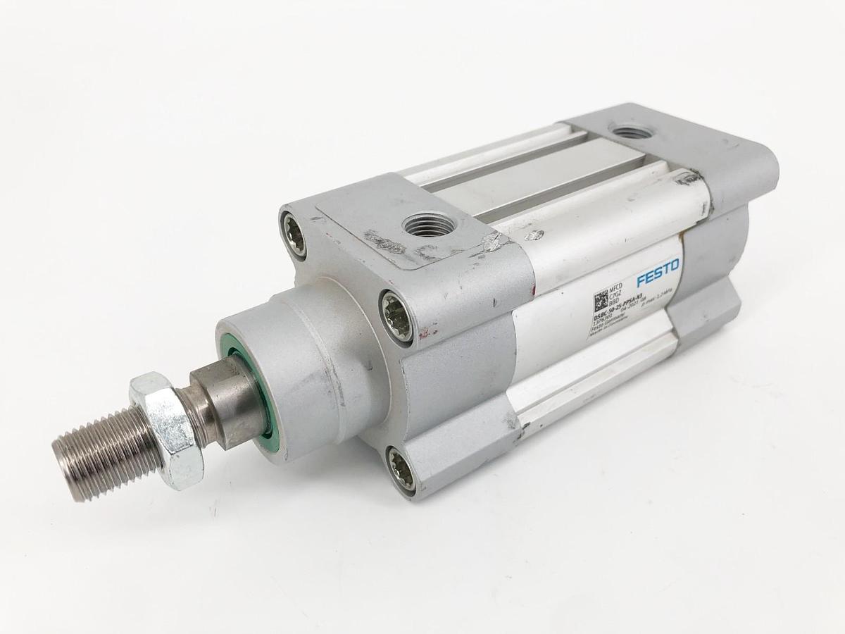 Used Festo DSBC-50-25-PPSA-N3 Cylinder 50mm Bore 25mm Stroke 1376301 1.2mPa