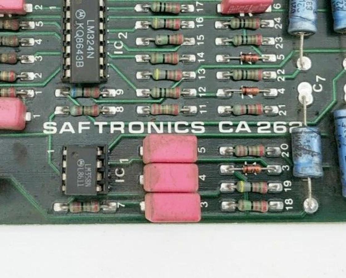 Used Saftronics CA262 SR/ CL Board