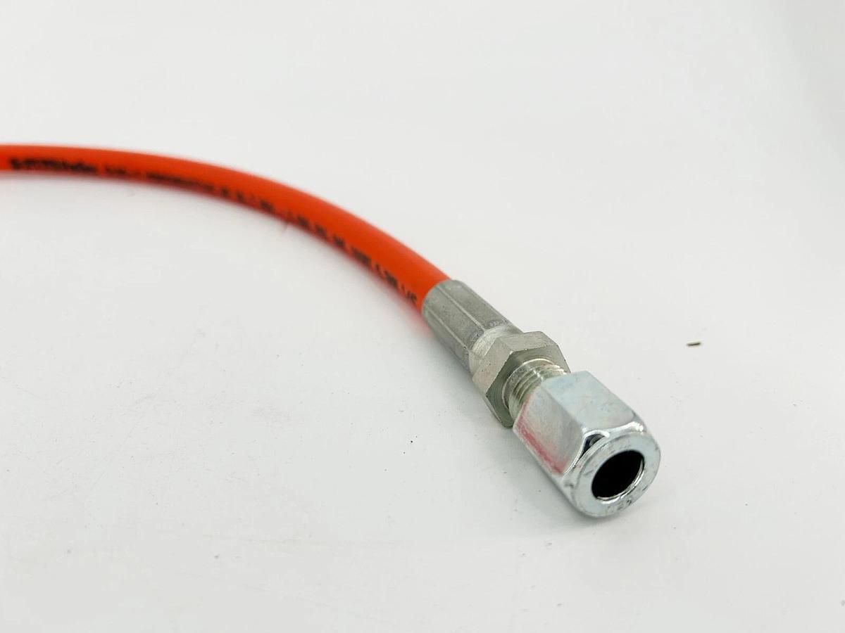New Parker Parflex 518C-4 Hose 24" Length Orange 3PSI SAE 1/4" ANSI 150PSI 7MPA
