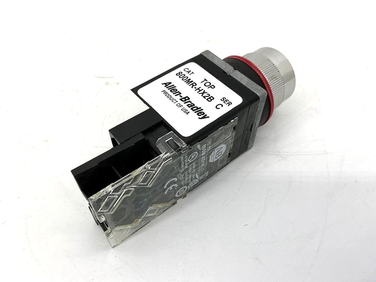 New Allen Bradley 800MR-HH2BLD1K Ser C Selector Switch Unit 2Pos 1NO