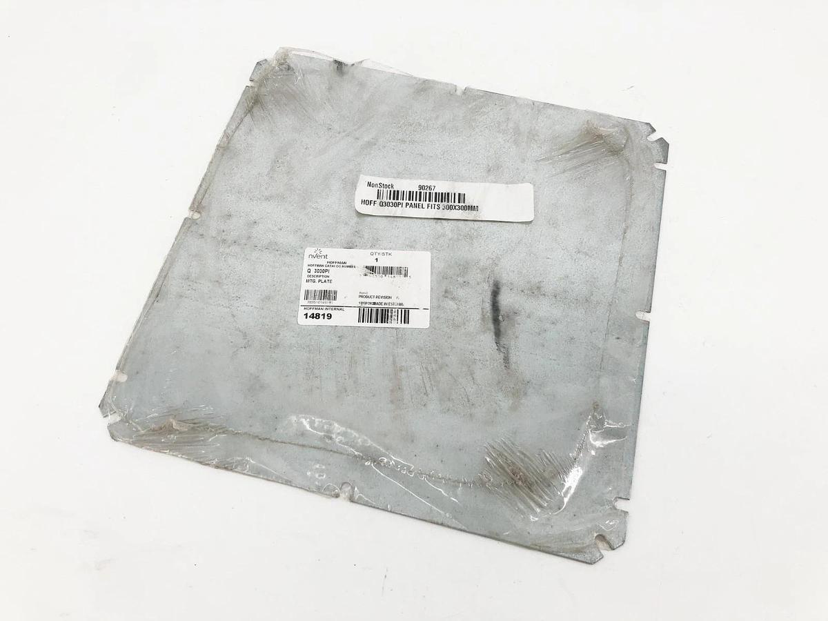 New Hoffman Q3030PI Mounting Plate 300mm x 300mm 14819 - No Box