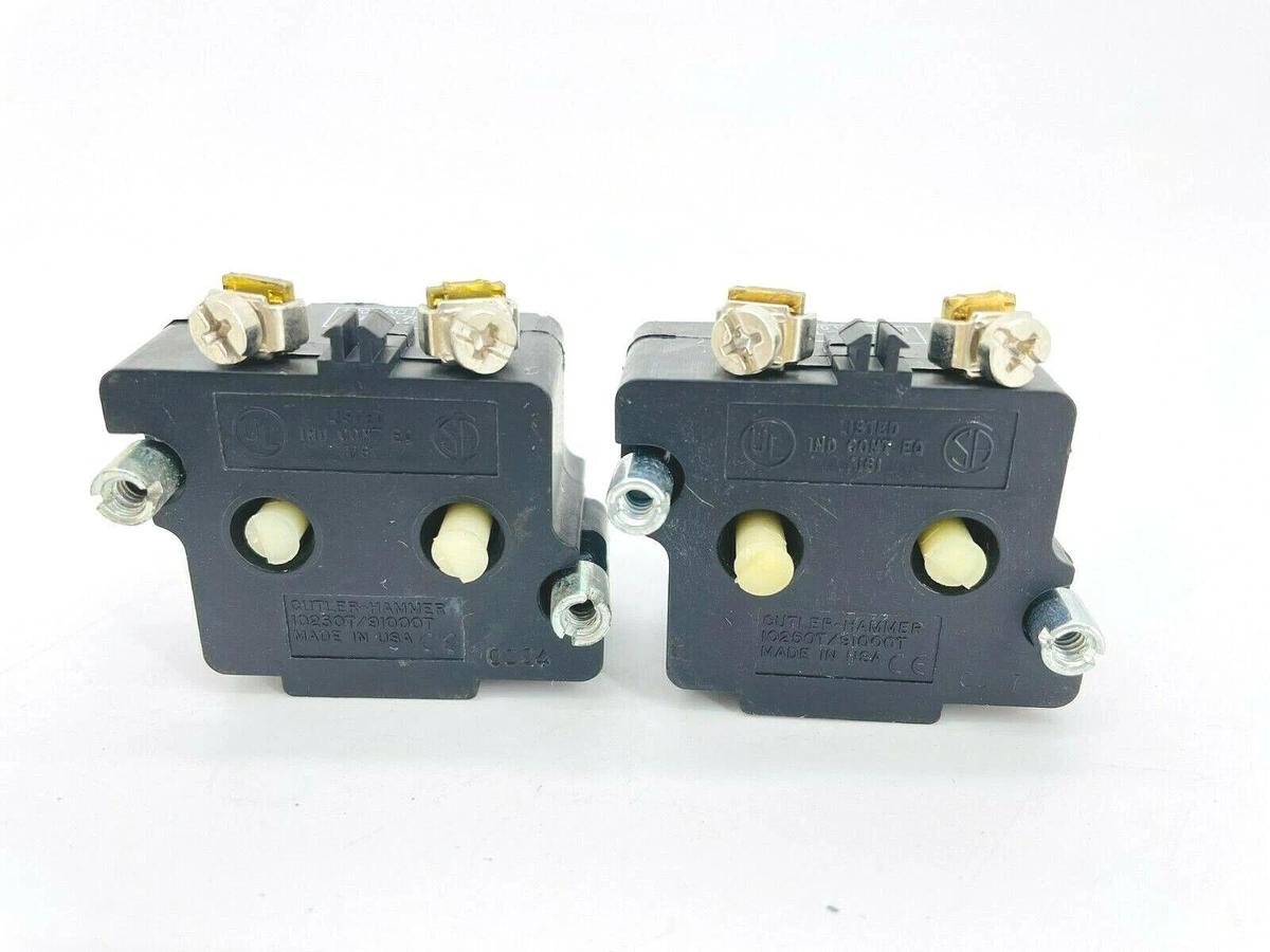 Used Lot of 2 Eaton 10250T63 Light Module No Bulb 10250T