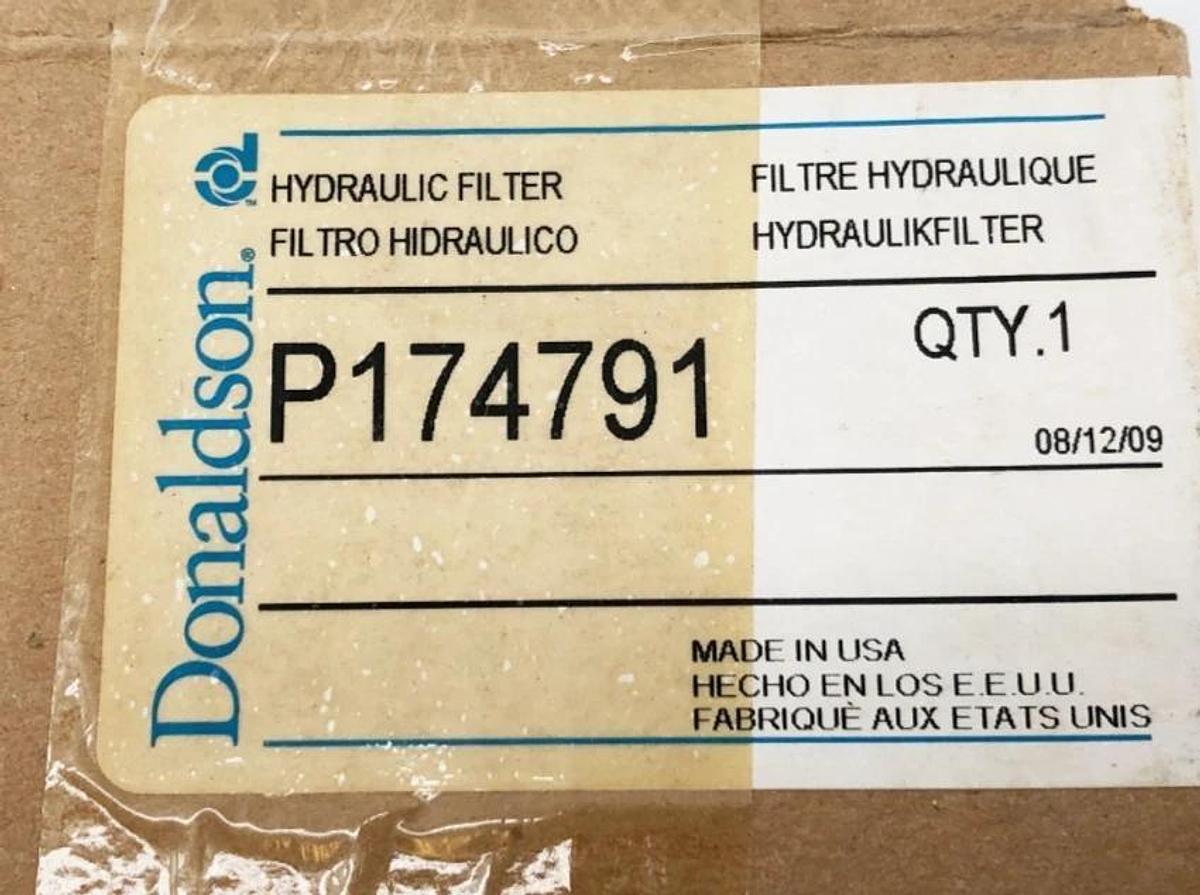 New Donaldson P174791 Hydraulic Filter Cartridge