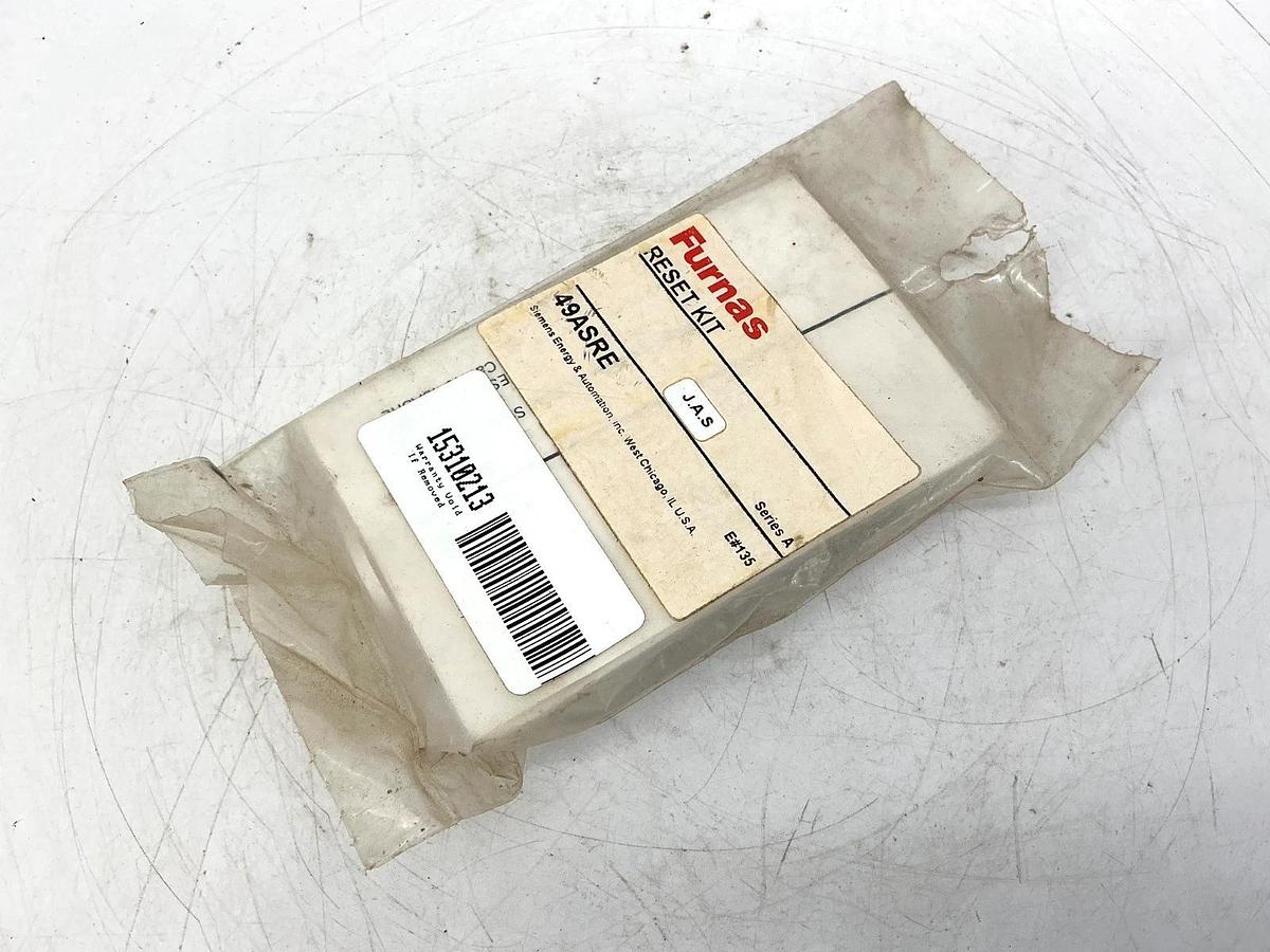 New Furnas 49ASRE Ser A Reset Kit Cap / Extension White Plastic