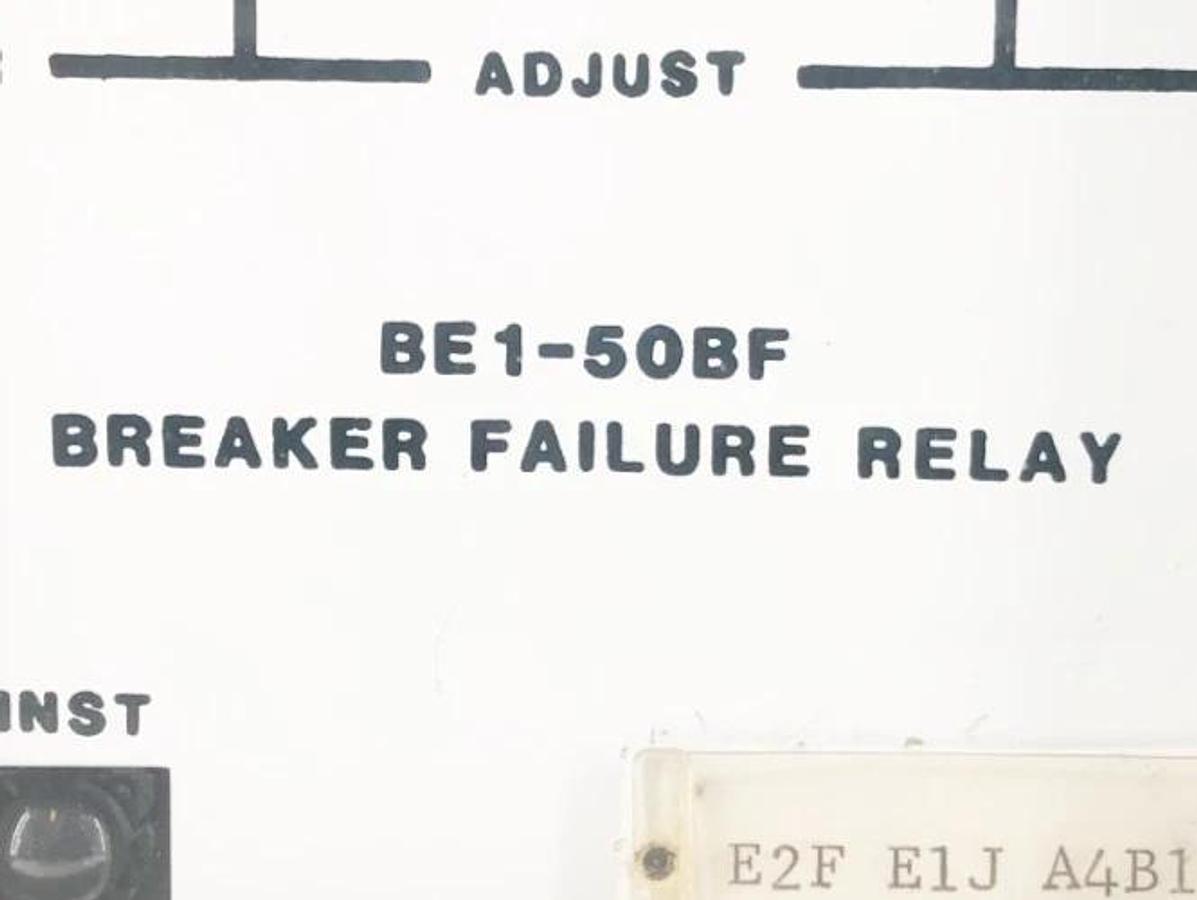 Used Basler Electric BE1-50BF Solid State Breaker Failure Relay