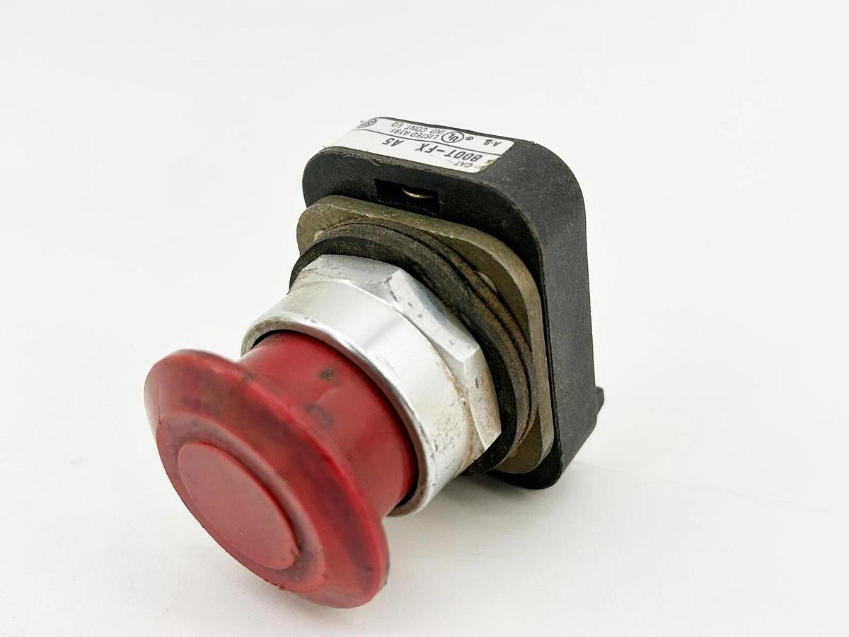 Used Allen Bradley 800T-FXA5 Pushbutton 2 Position 30mm Red No Contact Ser.T