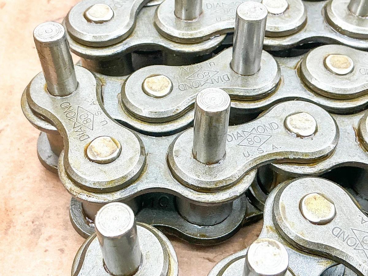 New Diamond DMD-80-1RD1-2P287NNN Roller Chain 287" 2911195-DIAMOND 22797800