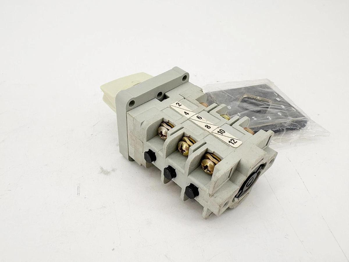 New Entrelec VY10/T/0601/ST Rotary Switch 7-Position Maintained VY10-T-0601-ST