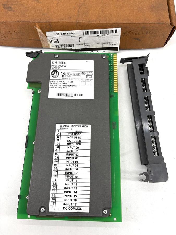 New Allen Bradley 1771-IBD Ser. B PLC-5 DC Input Module