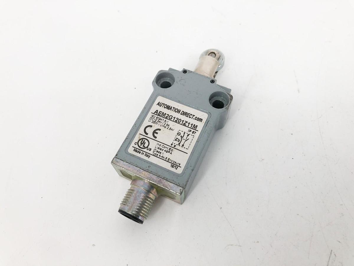 Used Automation Direct AEM2G1201Z11M Limit Switch 24V 2.8A
