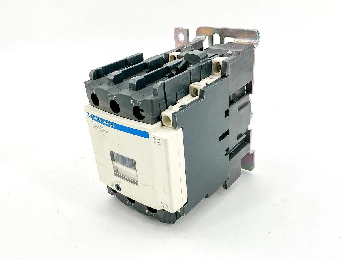 New Telemecanique LC1D40G7 Contactor 3P 120V 30HP 18.5kW 094856