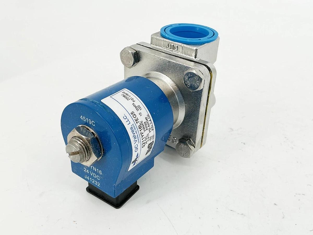 New GC Valves S211YF16L7EG5 24VDC 3/4"NPT 150PSI 10W