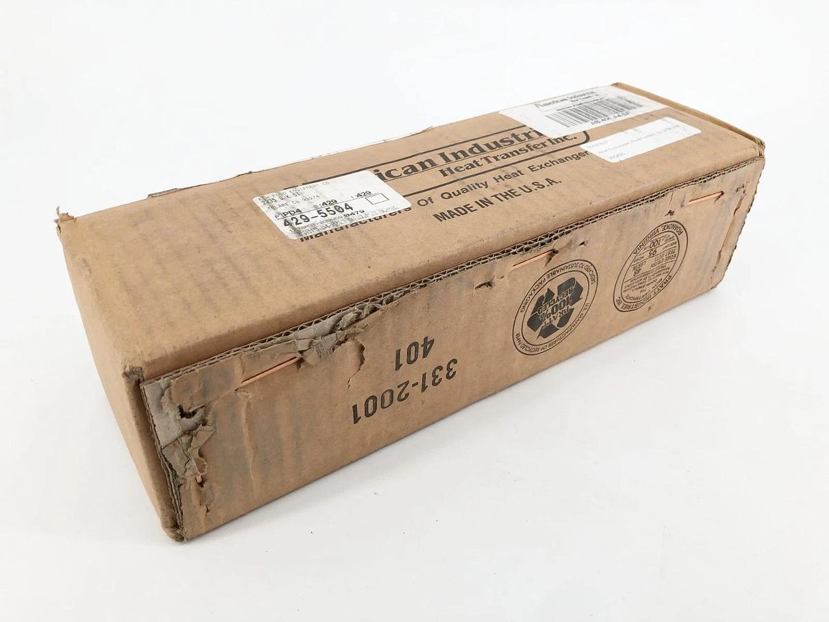 New American Industrial AB-401-A4-SP Heat Exchanger 300psi 300F - Sealed Box