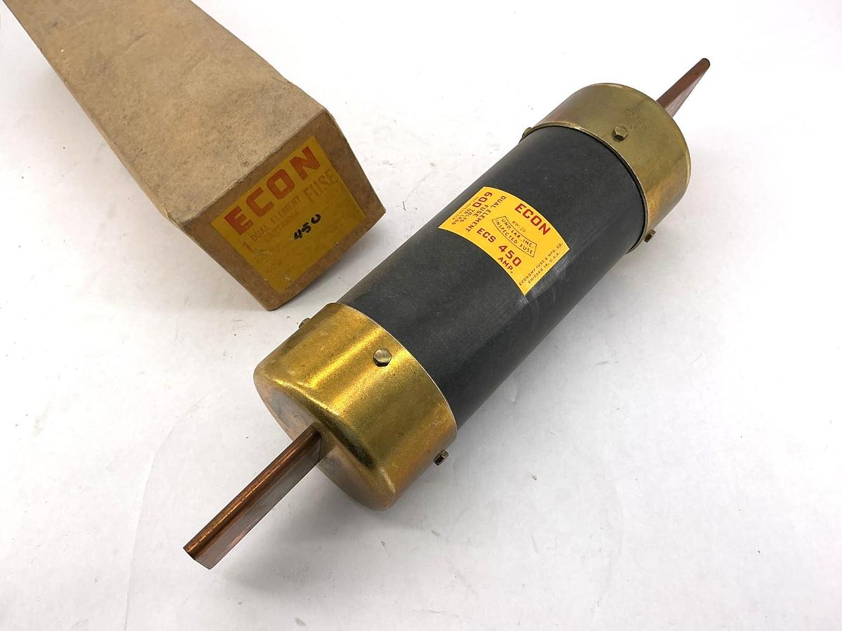 New Economy Fuse ECON ECS-450 Dual Element Fuse 450A 600V ECS450