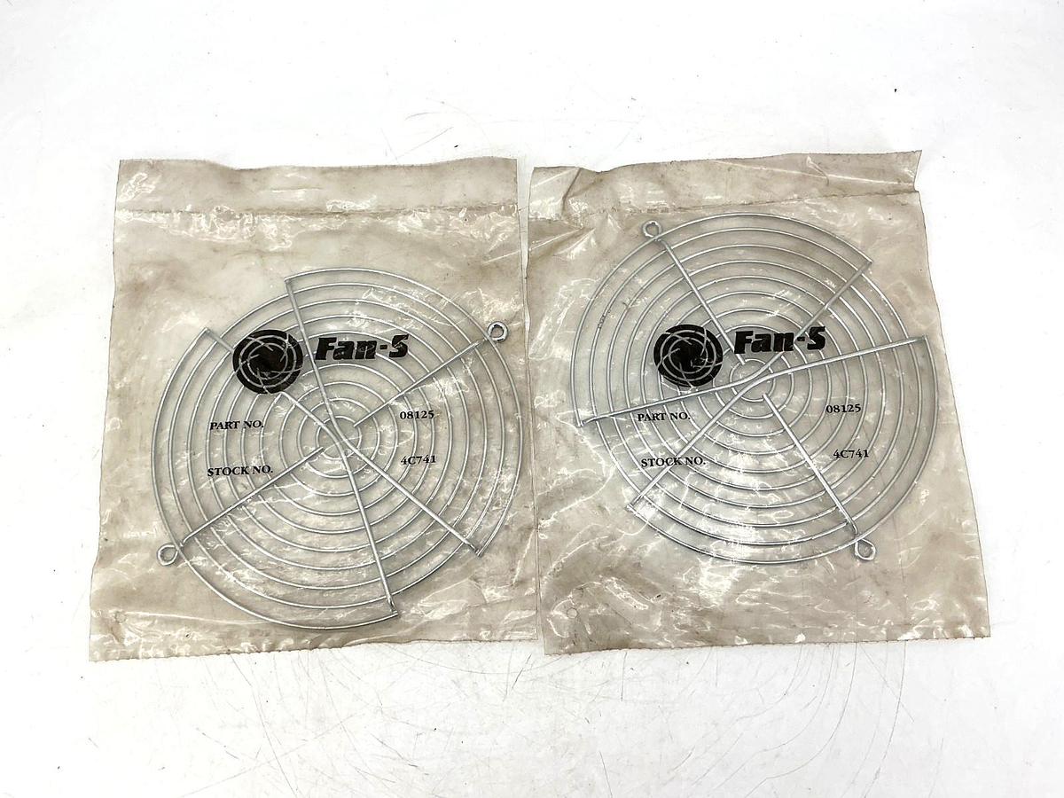 Lot of 2 New Fan-S Fan Guard Cover Accessory Metal Stock #: 4C741
