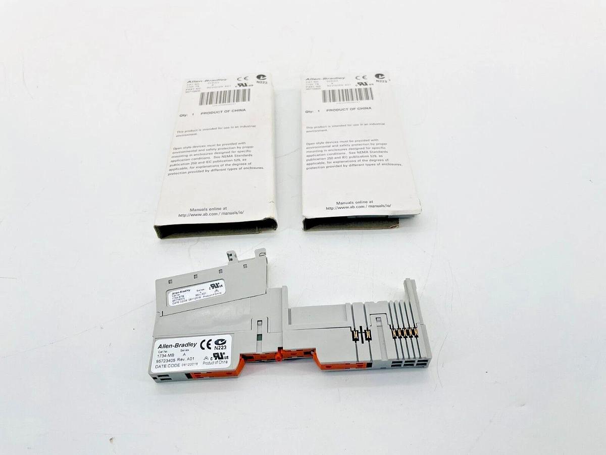 Lot of 2 New Allen Bradley 1734-TB Terminal Base Point I/O 95715805