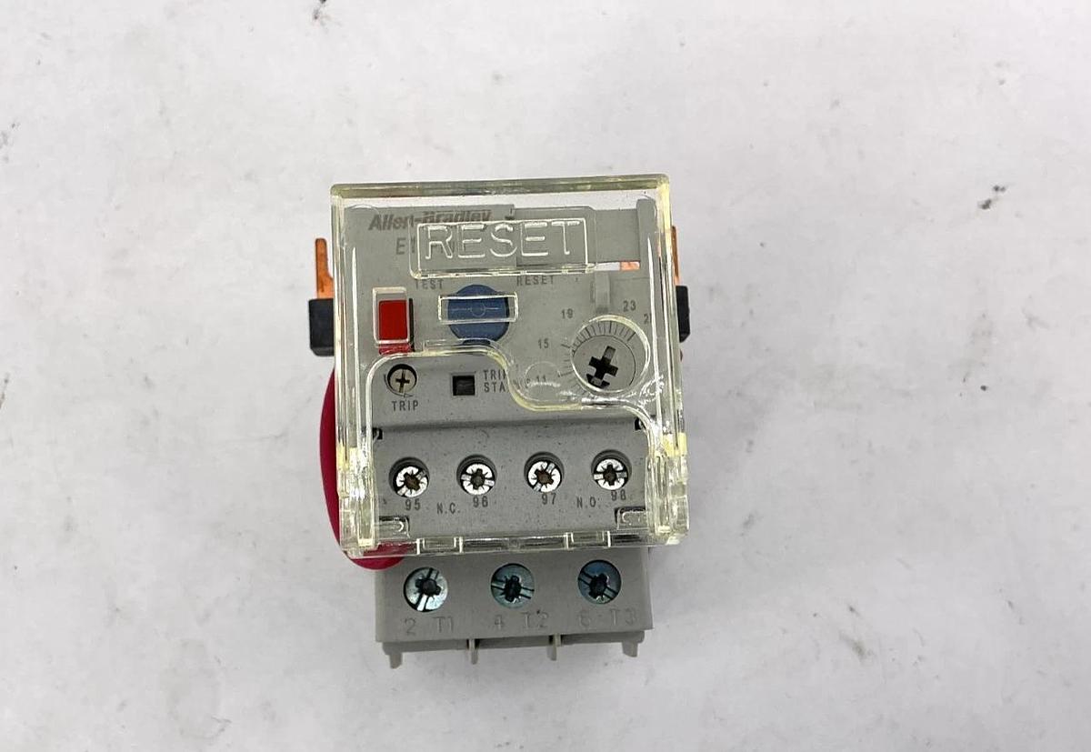 New Allen Bradley 592-EEEC Ser C Auto-Manual Reset 3-Ph Overload Relay 5.4-24A