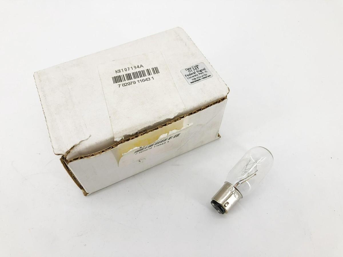 New Federal Signal K8107194A Incandescent Light Bulb 15W